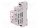 Timer  1s÷10days  SPDT  250VAC/16A,24VDC/16A  Usup  12÷240VAC