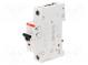 Circuit breaker  230/400VAC  Inom  2A  Poles  1  DIN  Charact  C  6kA