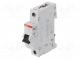 Circuit breaker  230/400VAC  Inom  6A  Poles  1  DIN  Charact  D  6kA