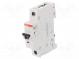 Circuit breaker  230/400VAC  Inom  10A  Poles  1  DIN  Charact  K
