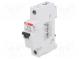 Circuit breaker  230/400VAC  Inom  2A  Poles  1  DIN  Charact  K  6kA