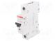 Circuit breaker  230/400VAC  Inom  4A  Poles  1  DIN  Charact  C
