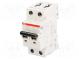 Circuit breaker  230/400VAC  Inom  16A  Poles  2  DIN  Charact  C