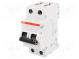 Circuit breaker  230/400VAC  Inom  6A  Poles  2  DIN  Charact  C  6kA