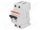 Circuit breaker  400VAC  Inom  1.6A  Poles  2  DIN  Charact  C  10kA