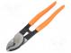 Pliers  side,cutting  240mm  without chamfer  industrial