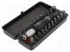Kit  screwdriver bits  Pcs  23  impact  Kit  adapter  Mounting  1/2