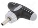 Screwdriver handle  with ratchet  Blade length  68mm