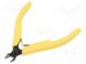Pliers  side,cutting,precision  ESD  oval head,blackened tool