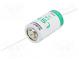 Battery  lithium  3.6V  C  5800mAh  Ø26x50mm  axial