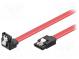 Cable  SATA  SATA L-Type plug,SATA L-Type angled plug  0.5m
