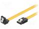 Cable  SATA  SATA L-Type plug,SATA L-Type angled plug  0.3m