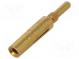 Socket  pin strips  female  PIN  1  straight  THT  on PCBs  7mm