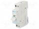 Switch-disconnector  Poles  1  DIN  16A  230VAC  SBN  IP20  1÷16mm2