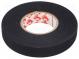 Tape  fixing  W  15mm  L  25m  Thk  0.25mm  black  rubber  rayon
