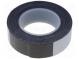 Tape  self-amalgamating  black  19mm  L  3m  Thk  0.5mm  -40÷90°C