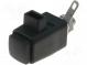 Laboratory clamp  black  300VDC  16A  Mounting  screw  -25÷90°C