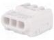 Installation quick splice  SDKF  spring clamp  0.2÷2.5mm2  300V