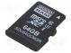 Memory card  industrial  MLC,SD Micro  64GB  UHS I U1  0÷70°C