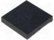 Self-adhesive foot  black  rubber  Y  12.7mm  X  12.7mm  Z  2.3mm