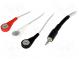 Electrodes for electrocardiography  Jack 3,5mm