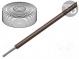 Wire  SiF  stranded  Cu  4mm2  silicone  brown  -60÷180°C  300/500V