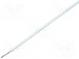 Wire  SiF/GL  stranded  Cu  0.5mm2  silicone  white  -60÷180°C
