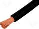 Wire  Silistrom®  stranded  OFC  1x16mm2  silicone  black  1.5kV