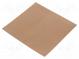 Self-adhesive foot  H  1.6mm  brown  polyurethane  Dim  11x11mm