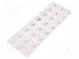 Self-adhesive foot  H  10.2mm  transparent  polyurethane  Bumpon