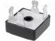 Single-phase bridge rectifier  Urmax 1.6kV  If 17A  Ifsm 320A
