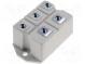 Three-phase bridge rectifier  Urmax 1.6kV  If 80A  Ifsm 750A