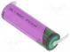 Battery  lithium (LTC)  3.6V  AA  soldering lugs  Ø14.7x50.5mm