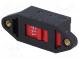 Switch  slide  Pos  2  DPDT  12A/250VAC  ON-ON  Mounting  screw
