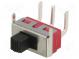 Switch  slide  Pos  2  SPDT  3A/250VAC  6A/28VDC  ON-ON  -20÷85°C