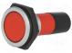 Indicator  LED  flat  230VAC  Cutout  Ø30.2mm  IP67  brass