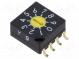 Encoding switch  Pos  10  SMD  100mΩ  DC load @R  0.03A/15VDC