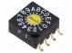 Encoding switch  Pos  16  SMD  100mΩ  DC load @R  0.03A/15VDC