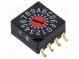Encoding switch  Pos  16  SMD  100mΩ  DC load @R  0.03A/15VDC