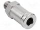 Straight push-in fitting  5g  M5-AG  -20÷80°C  -0.95÷15bar  2mm