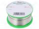 Solid,soldering wire  Sn99,3Cu0,7  1.5mm  250g  lead free  227°C
