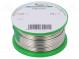 Solid,soldering wire  Sn99,3Cu0,7  2mm  250g  lead free  227°C