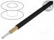 Wire  EN50618,SOLARFLEX®-X H1Z2Z2-K  stranded  Cu  2.5mm2  black