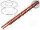 Wire  loudspeaker cable  2x2,5mm2  stranded  Cu  transparent  PVC