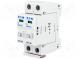 Surge arrestor  Type 2  Poles  2  40kA  280VAC  DIN  -40÷70°C  IP40