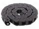 Cable chain  LIGHT  Bend.rad  75mm  L  986mm  non-openable frames