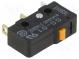 Microswitch SNAP ACTION  without lever  SPDT  0.1A/125VAC  Pos  2