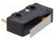 Microswitch SNAP ACTION  with lever  SPDT  0.1A/125VAC  ON-(ON)