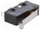 Microswitch SNAP ACTION  with lever with roller simulation