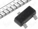 Sensor  Hall  unipolar  SOT23  Range  45÷205Gs  Usup  3÷24VDC